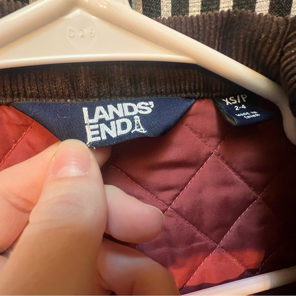 Women’s Lands’ End quilted barn coat - Picture 5 of 5
